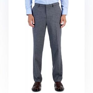 HUGO BY HUGO BOSS Men's Wool Blend Modern-Fit Check‎ Suit Separate Pant 38R NWT